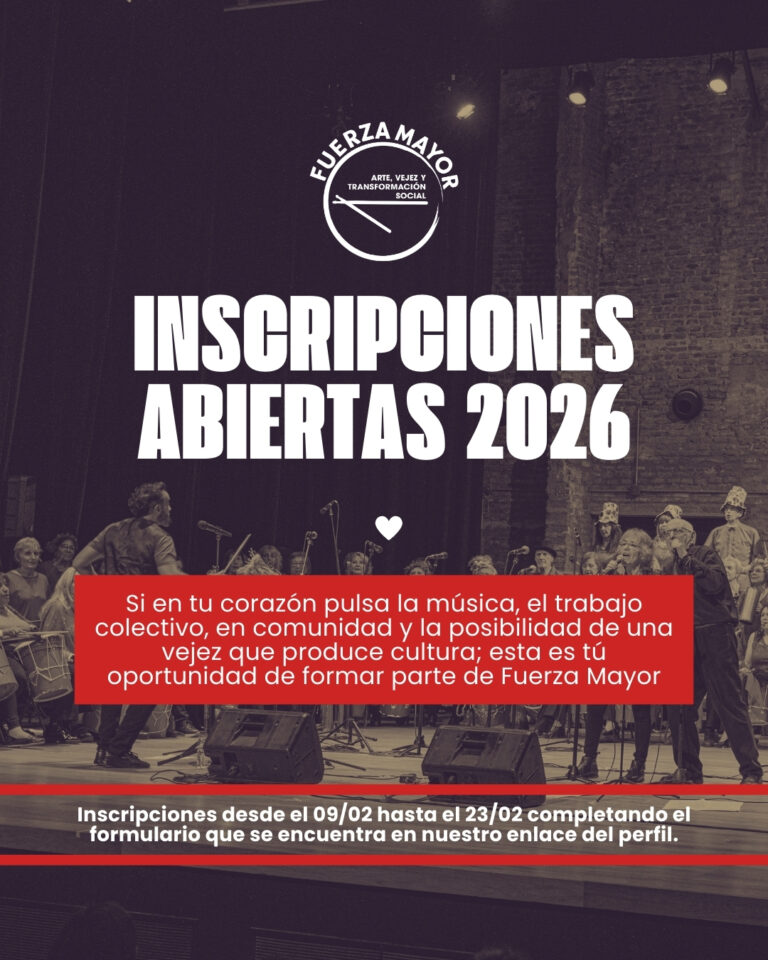 El ritmo no tiene edad – Convocatoria Círculo de Tambores 2026